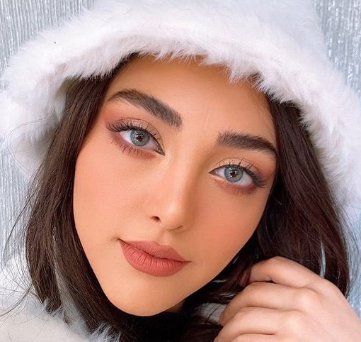 لنز آبی اقیانوسی بلو مینی آوا کد 1258