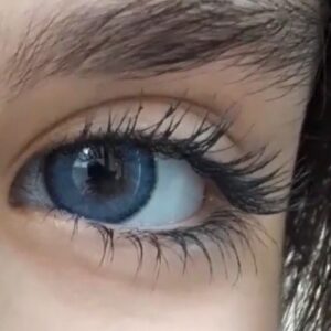 لنز آبی سرمه ای الیوا بلو مینی آوا کد 1253