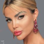 لنز رنگی سبز عسلی دور دار کد717 لنز رنگی سبز عسلی دور دار کد717