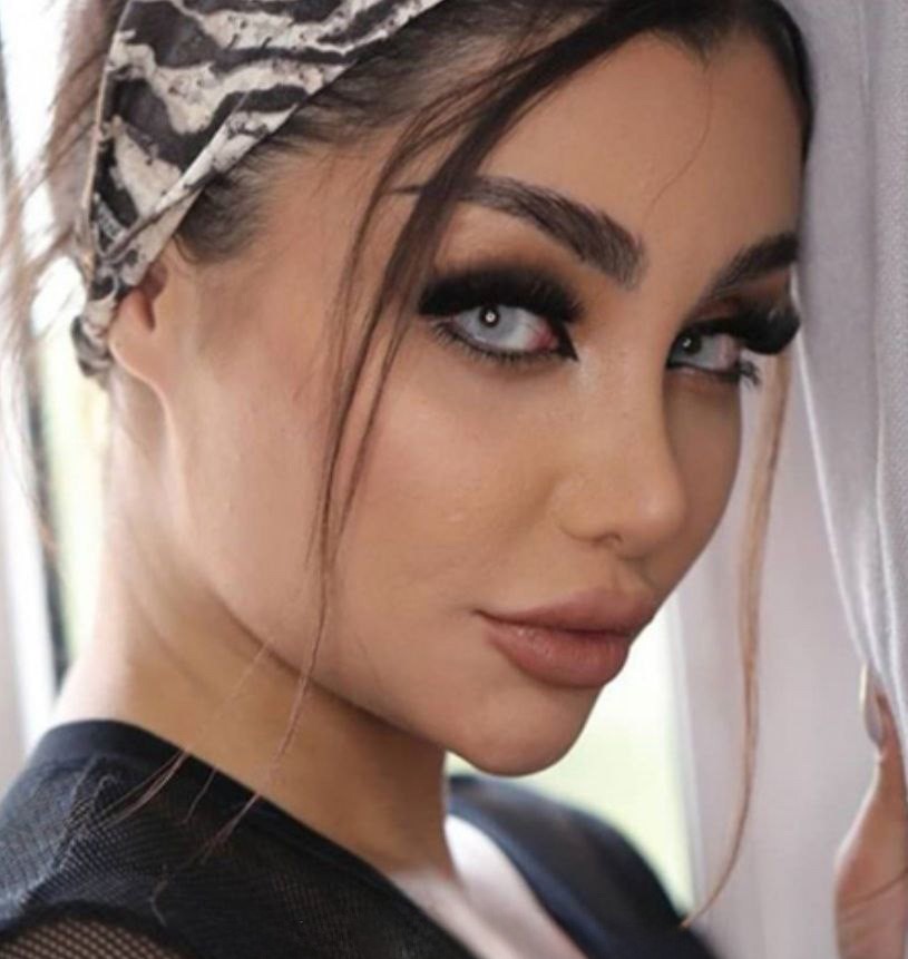 لنز طوسی آبی روشن آلاسکا ترسا کد851