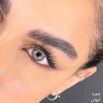 لنز رنگی طوسی کد 719 لنز رنگی طوسی کد 719