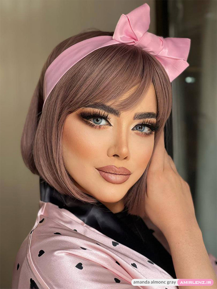 لنز طوسی روشن آلموند گری آماندا کد561