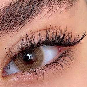 لنز قهوه ای عسلی کینگ هانی آماندا کد 554