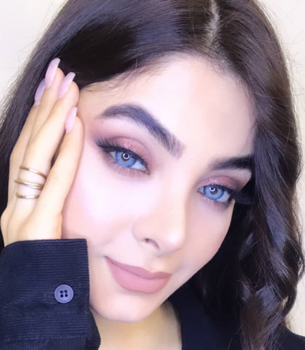 لنز آبی اقیانوسی لنا بلو ترسا کد 851