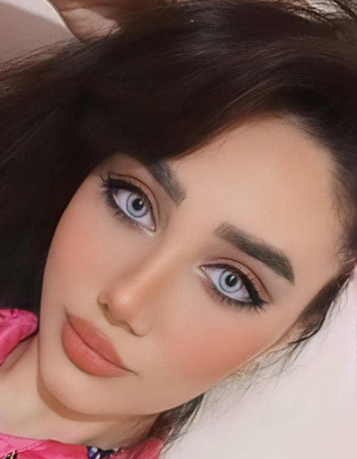 لنز طوسی یخی دورمشکی مون کریستال ترسا کد 855