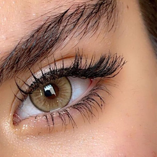 لنز عسلی کاراملی کد 539
