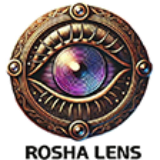 روشا لنز Logo
