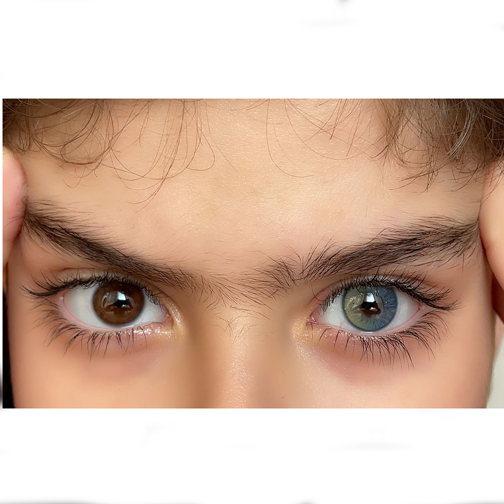 لنز ترکیبی آبی و سبز شاین دار هالیوود دریم آماندا کد 565