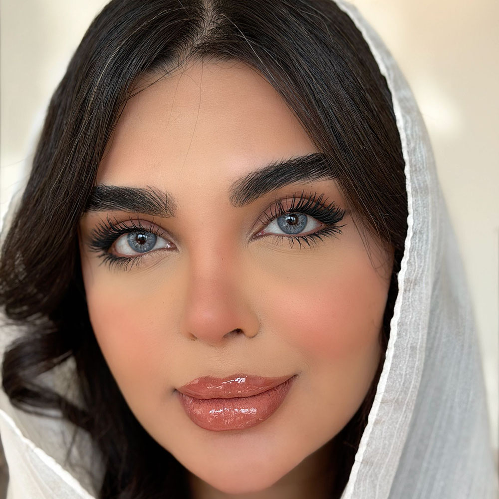 لنز رنگی چشم ابی ایندیگو یونیک 