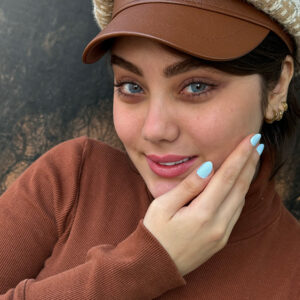 لنز آبی سبز عسلی نیویورک بلو آماندا