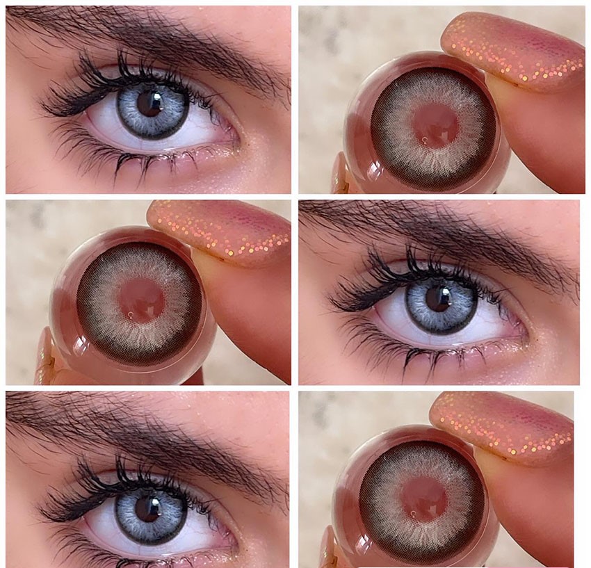 لنز طوسی خاص پنج بعدی دور مشکی نُروی گری آی شیرکد607