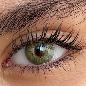 لنز سبز عسلی رویال گرین اماندا کد 571