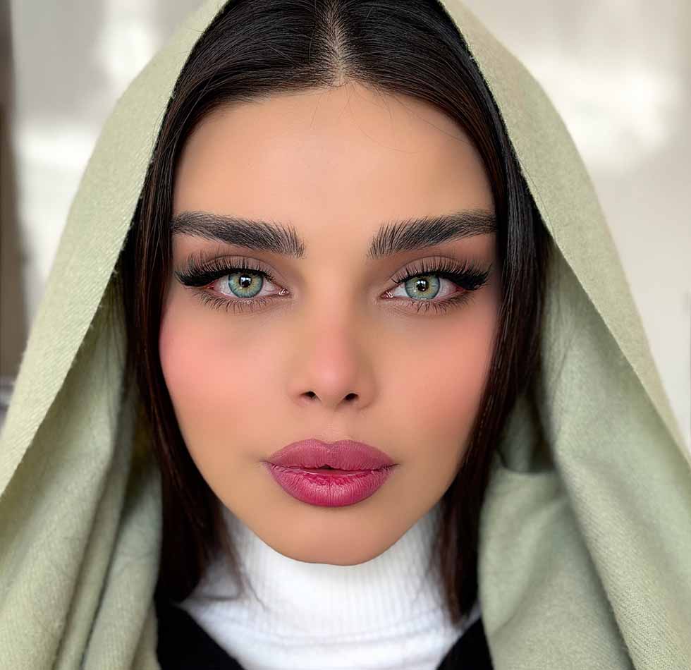 لنز سبزآبی کد 2101