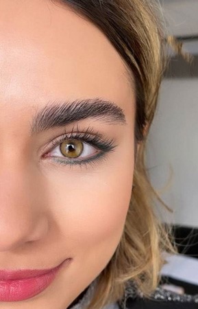 لنز عسلی دوردار کایمرا سلنا