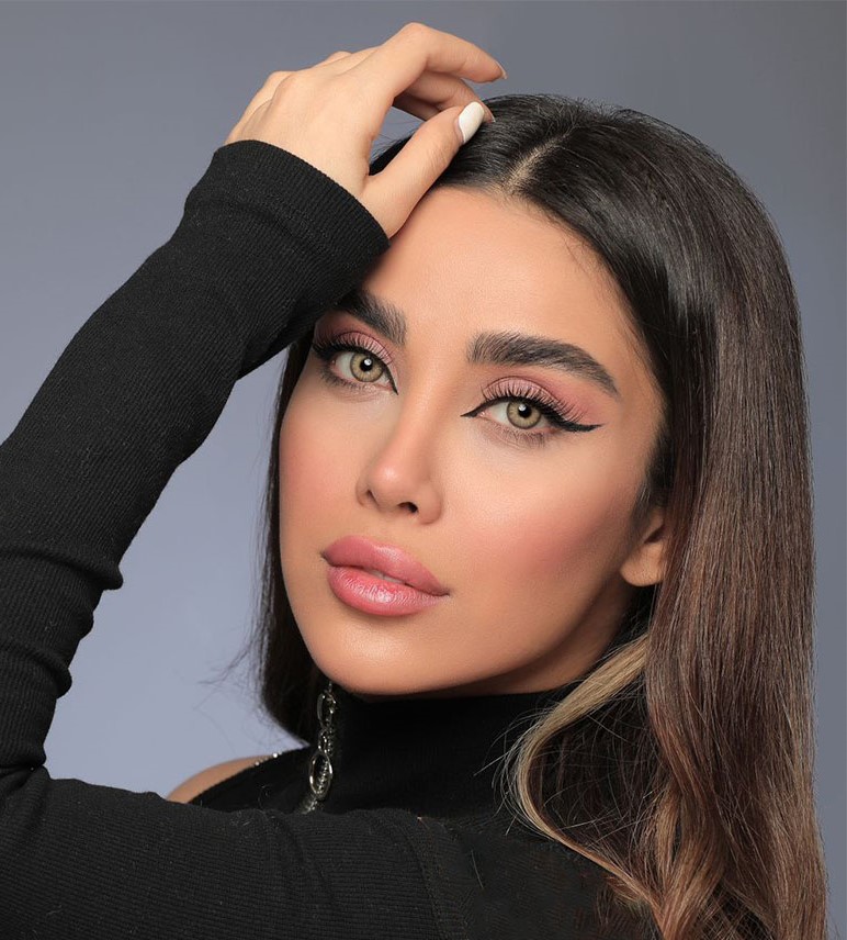 لنز عسلی سبز دوردار امپایر سلنا