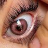 لنز فانتزی صورتی قلبی لنز فانتزی صورتی قلبی