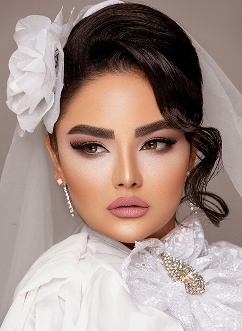 لنز عسلی قهوه ای دوردار