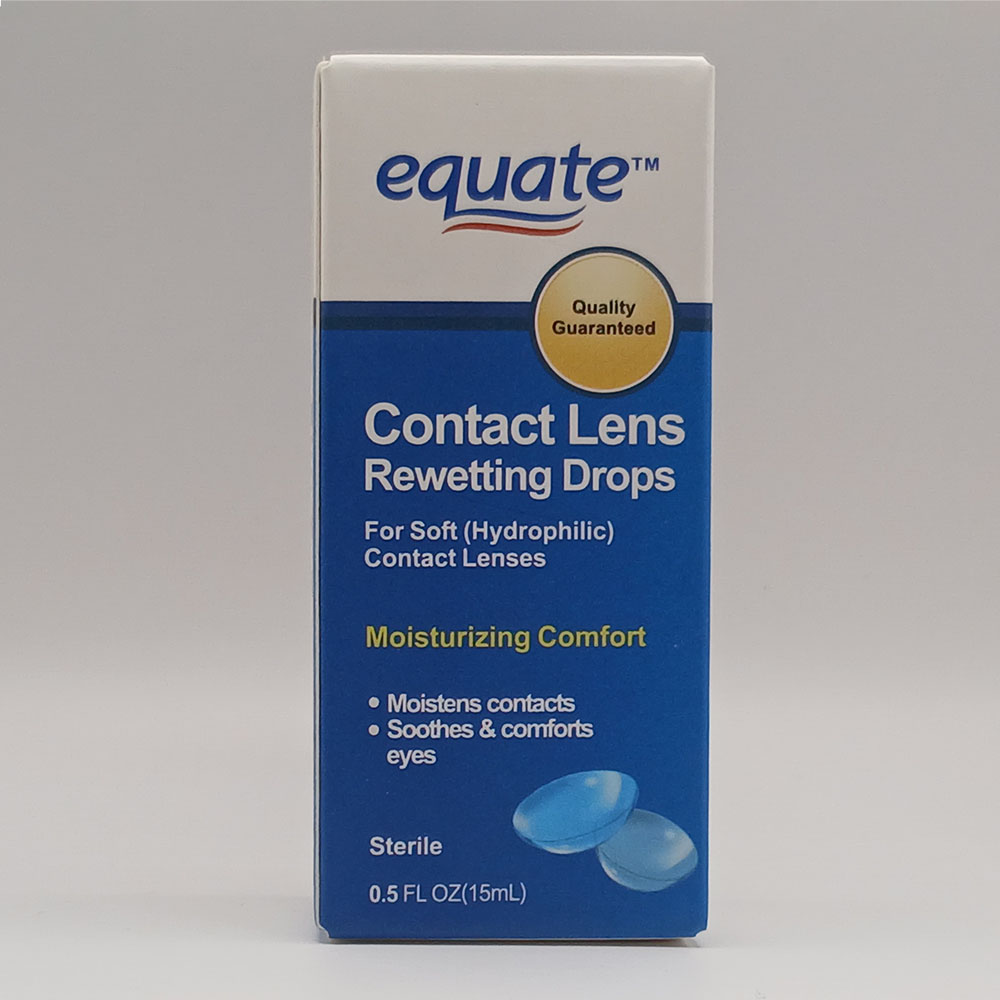 قطره چشم مخصوص لنز اکوایت equate 15ml