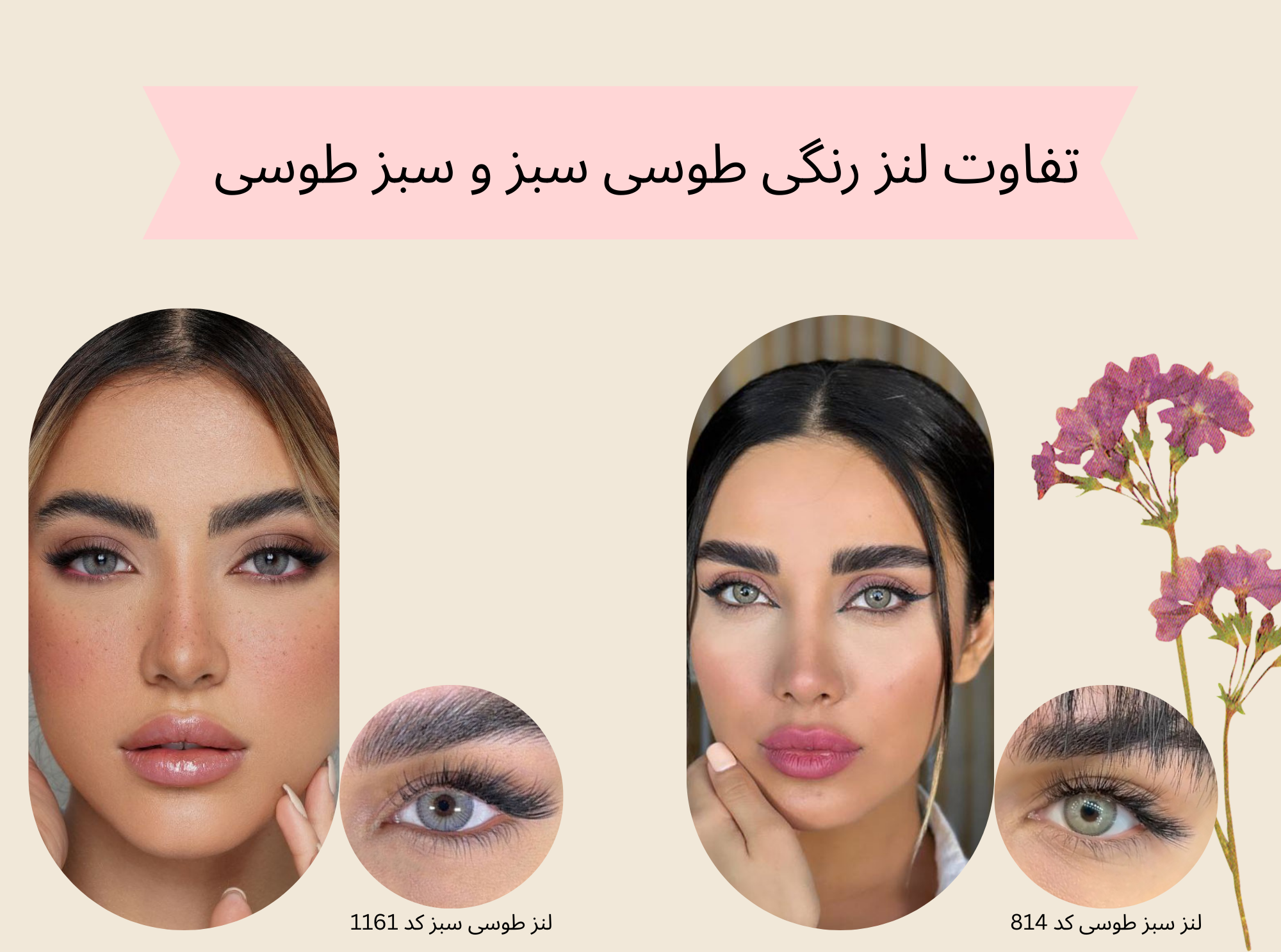 تفاوت طوسی سبز و سبز طوسی