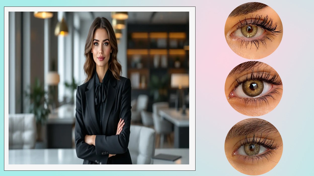 لنز رنگی مناسب اداره و جلسات اداری 