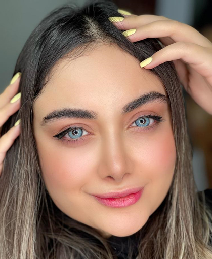 لنز آبی اقیانوسی لنا بلو ترسا کد 851
