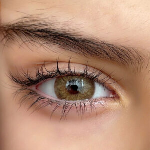 لنز رنگی قهوه ای عسلی پنج بعدی اورلاندو هانی براون آماندا کد 581