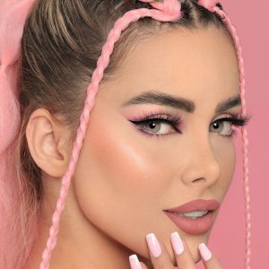 لنز رنگی طوسی عسلی کتی مونتانا آرملا کد 1406