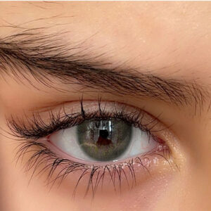 لنز رنگی سبز عسلی تیره تیله ای پاستل گرین آماندا کد 585