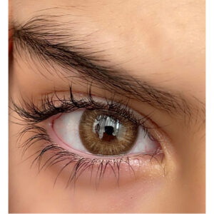 لنز رنگی قهوه ای عسلی مویرگی کارولینا موکا شاین آماندا کد 583