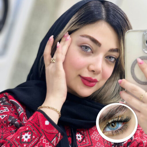 لنز رنگی دیپ گری سلنا