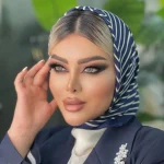 لنز رنگی طوسی عسلی دوردار هیزل آماندا روی چشم مشکی لنز رنگی طوسی عسلی دوردار هیزل آماندا روی چشم مشکی