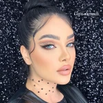 لنز چشم ورسا سلنا روی چشم مشکی لنز چشم ورسا سلنا روی چشم مشکی