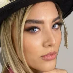 لنز رنگی آبی رگه دار لولیتا بلو کاتیا کد 7628 لنز رنگی آبی رگه دار لولیتا بلو کاتیا کد 7628
