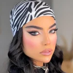 لنز رنگی طوسی دور دار سولیتیر کاتیا کد 7632 لنز رنگی طوسی دور دار سولیتیر کاتیا کد 7632
