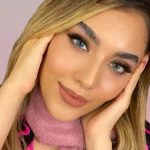 لنز رنگی آبی سبز پرل بلو کاتیا کد 7634 لنز رنگی آبی سبز پرل بلو کاتیا کد 7634