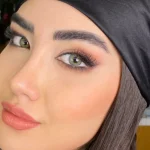 لنز رنگی سبز طوسی زیرکن کاتیا کد 7644 لنز رنگی سبز طوسی زیرکن کاتیا کد 7644