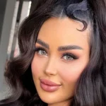لنز رنگی سبز طوسی زیرکن کاتیا کد 7644 لنز رنگی سبز طوسی زیرکن کاتیا کد 7644