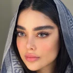 لنز رنگی طوسی آبی طبیعی دیزی گری رز لنز رنگی طوسی آبی طبیعی دیزی گری رز