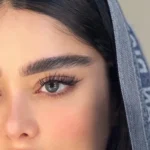 لنز رنگی سبز خاکی بافت پنج بعدی آلیس گرین رز لنز رنگی سبز خاکی بافت پنج بعدی آلیس گرین رز
