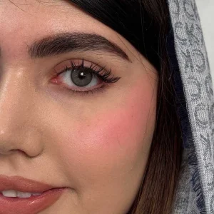 لنز رنگی طوسی عسلی دور محو مارس گری رز