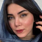 لنز رنگی طوسی شاین دور محو سندی گری رز لنز رنگی طوسی شاین دور محو سندی گری رز