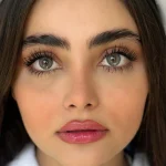 لنز رنگی طوسی دور هاشوری سولیتر نئوکاسمو لنز رنگی طوسی دور هاشوری سولیتر نئوکاسمو