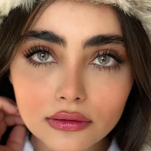 لنز رنگی طوسی فیلی بدون دور هیند نئوکاسمو