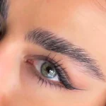 لنز رنگی طوسی سبز اسکای گری کاتیا کد 7607