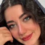 لنز رنگی طوسی سبز اسکای گری کاتیا کد 7607