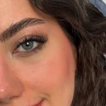 لنز رنگی طوسی سبز اسکای گری کاتیا کد 7607