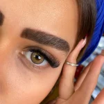لنز رنگی عسلی خاکی مارون براون کاتیا کد 7616
