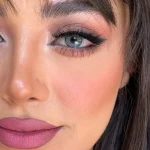 لنز رنگی آبی کهکشانی روشن جم بلو کاتیا کد 7619 لنز رنگی آبی کهکشانی روشن جم بلو کاتیا کد 7619