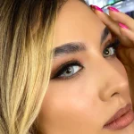 لنز رنگی آبی عسلی لابلو کاتیا کد 7622 لنز رنگی آبی عسلی لابلو کاتیا کد 7622