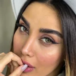 لنز رنگی سبز عسلی سیلور گرین کاتیا کد 7624 لنز رنگی سبز عسلی سیلور گرین کاتیا کد 7624